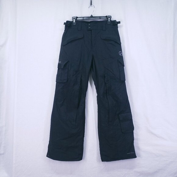 Vintage Columbia Gas Mask Snowboard Pants Men S Convert Waterproof Ski Omni Tech - Picture 1 of 16